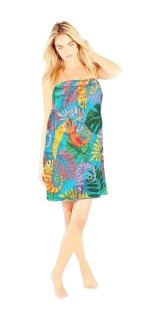 Brini 09 saunový kilt dámský froté 150 x 72 cm s chameleonem